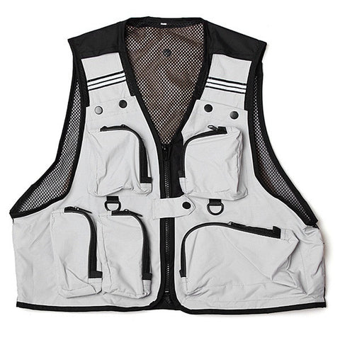 Multi Pockets Fishing Hunting Mesh Vest Mens Outdoor Leisure Jacket - –  ghilliesuitshop